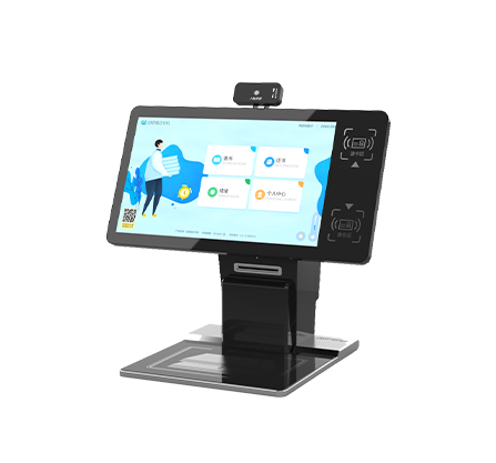 桌面式自助借還書機